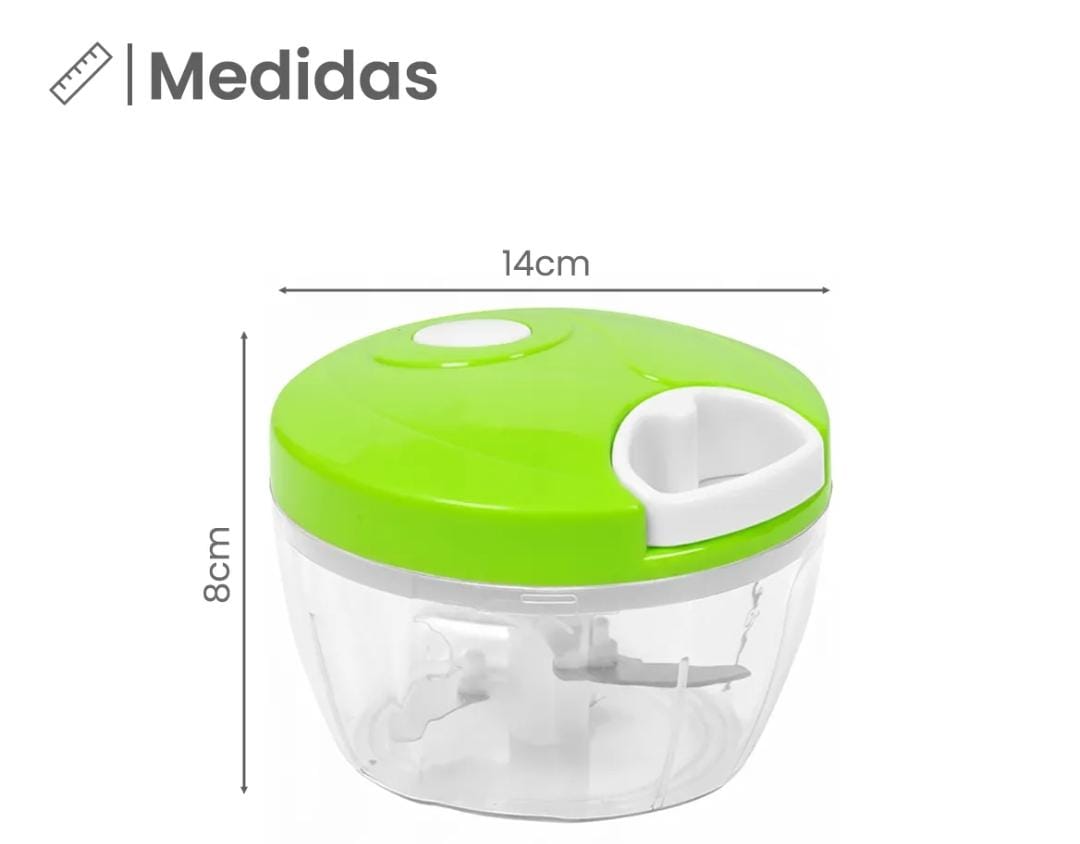 TRITURADOR DE VERDURA A CUERDA