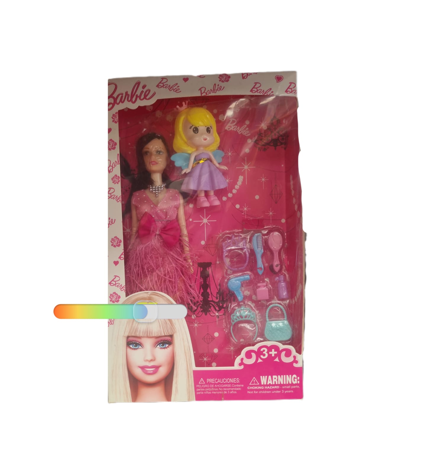 MUÑECA CON ACCESORIOS Y NENA