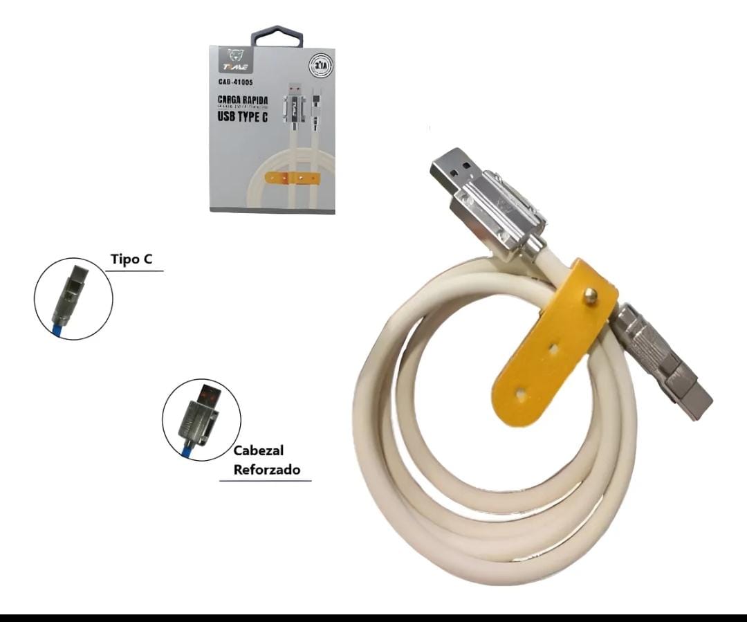 CABLE CARGA RAPIDA USB TYPE  C