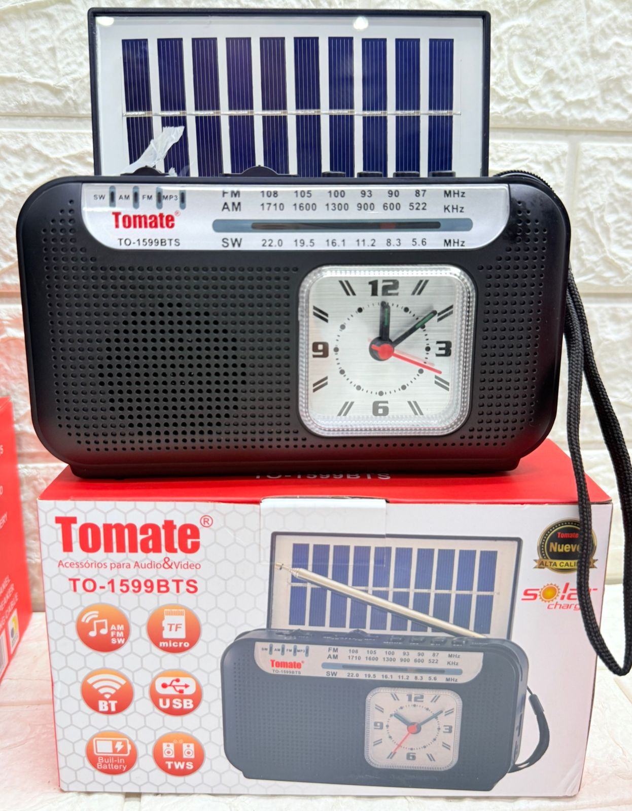 RADIO TOMATE SOLAR 