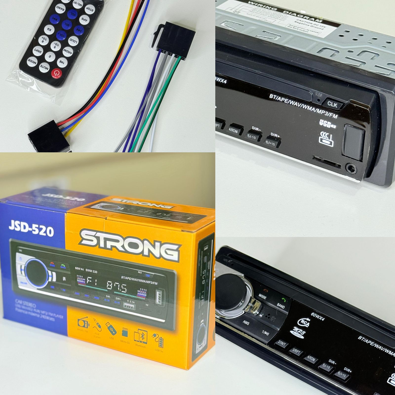 ESTEREO PARA AUTO CON BLUETHOOT