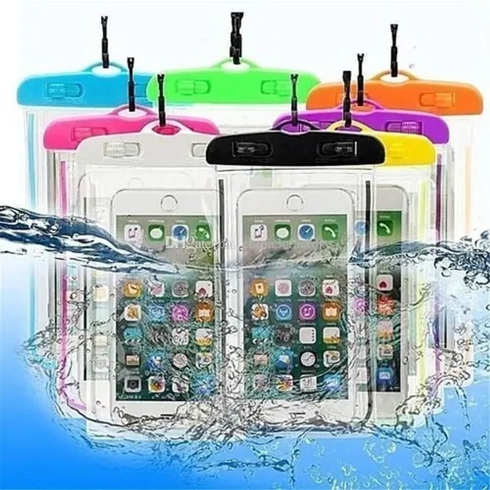 💧 FUNDA IMPERMEABLE UNIVERSAL PARA CELULAR