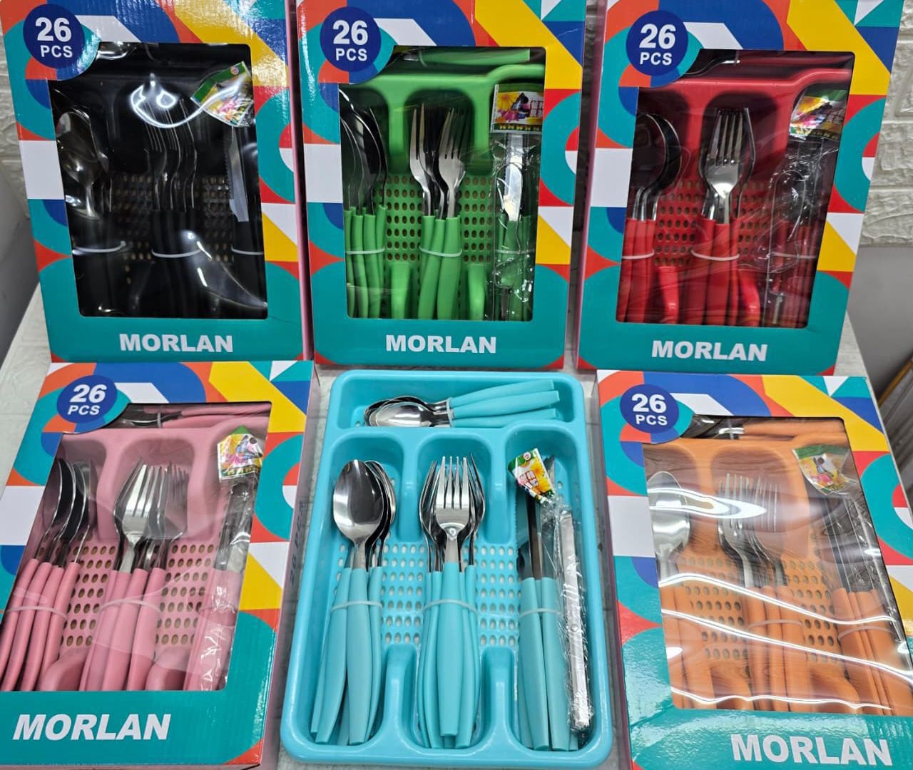 🍽️ Set de Cubiertos 26 Piezas Morlan 🥄🔪