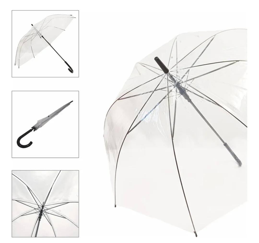 PARAGUAS GRANDES TRANSPARENTES