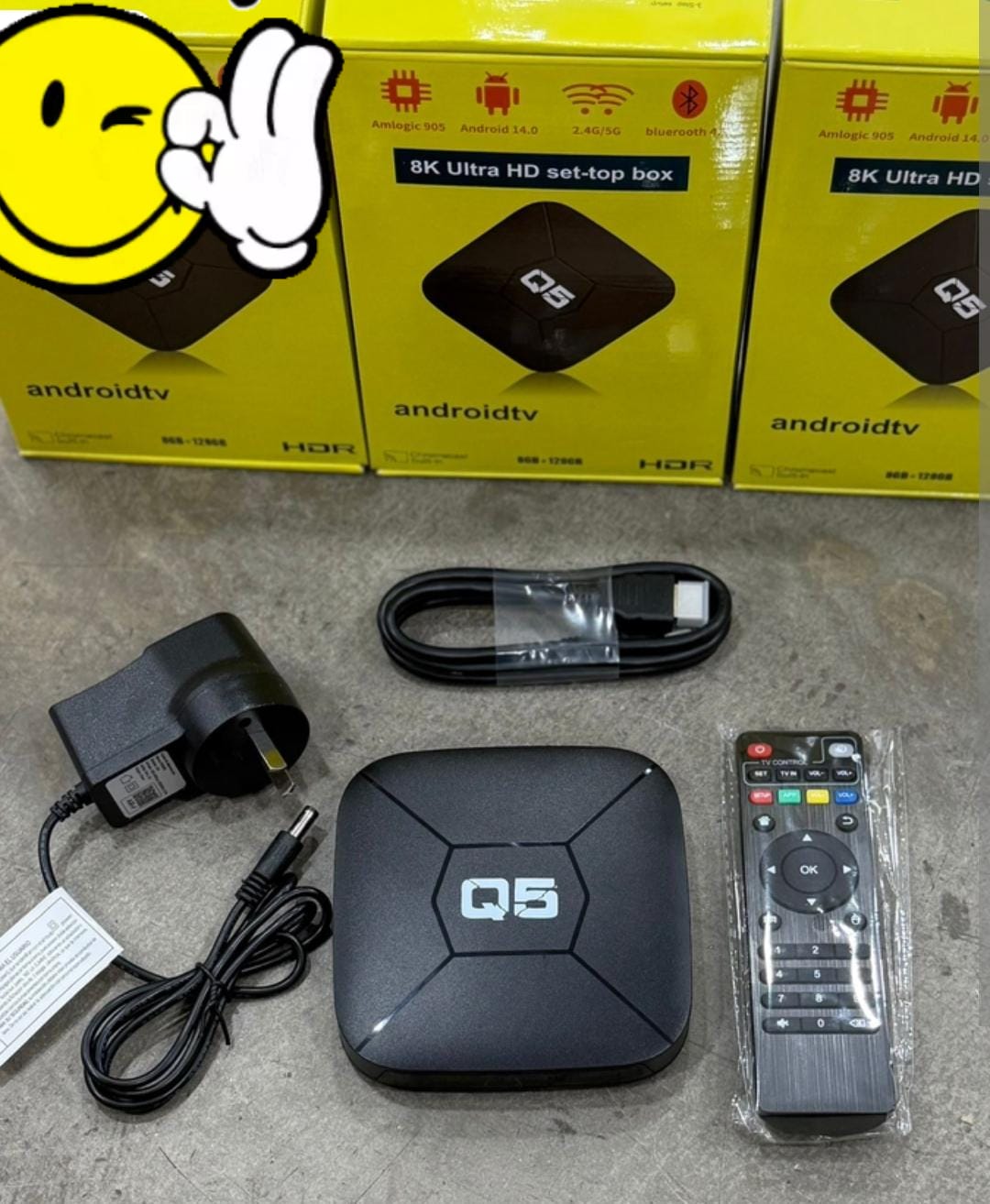 CONVERTIDOR DE SMART TV BOX Q5