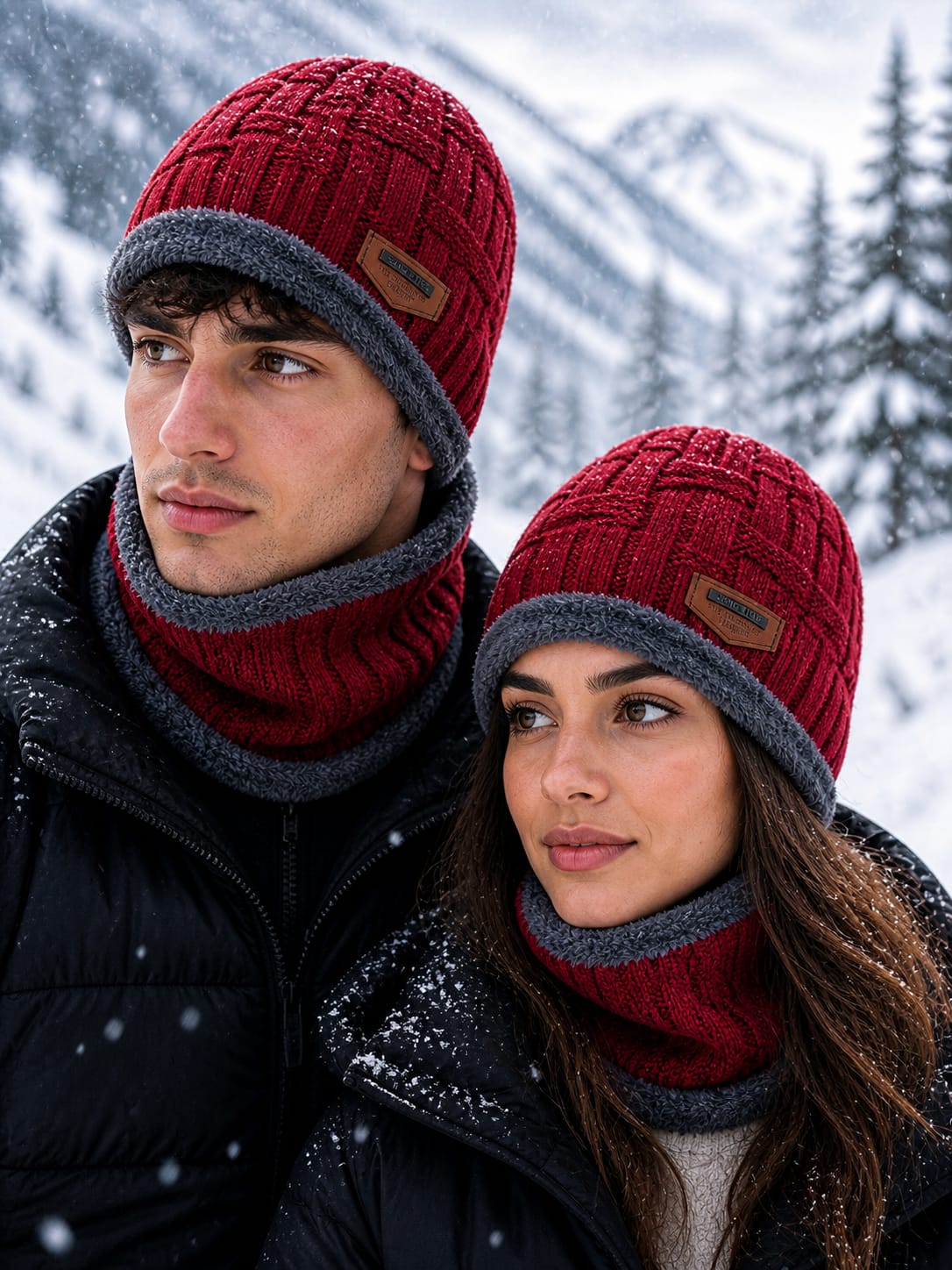 🧢GORRO + CUELLITO POLAR TERMICO UNISEX❄️