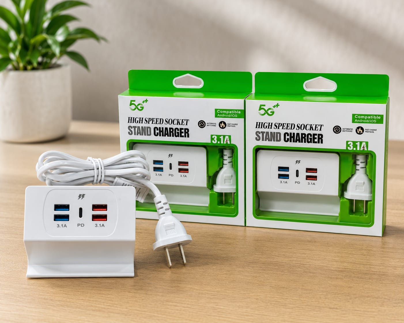 CARGADOR MULTIPLE 5 EN 1